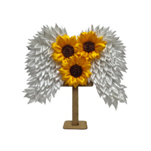 Cruz de girasoles